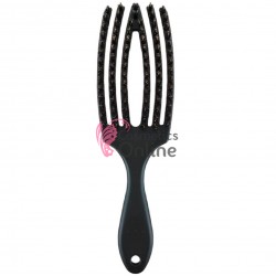 Perie lata pentru descurcat parul PDG03CC Neagra